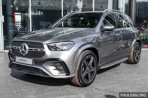Mercedes-Benz GLE400e PHEV launched in Malaysia – 2.0T hybrid four, RM499k; RM45k less than GLE450