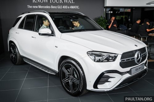 Mercedes-Benz GLE400e PHEV launched in Malaysia – 2.0T hybrid four, RM499k; RM45k less than GLE450