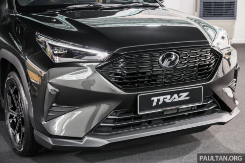 2026 Perodua Traz launched in Malaysia – Toyota Yaris Cross B-SUV twin, 1.5L NA CVT, X/H variants, fr RM76k