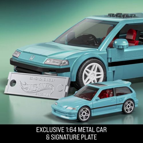 Mattel expands Brick Shop range with custom Honda Civic EF and S2000 – comes with matching Hot Wheels