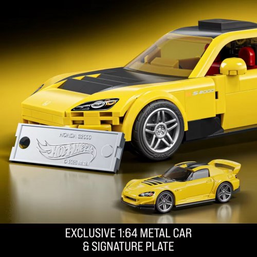 Mattel expands Brick Shop range with custom Honda Civic EF and S2000 – comes with matching Hot Wheels