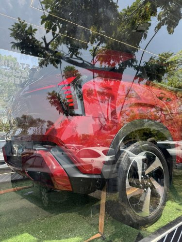 Mitsubishi Xforce spotted again in Malaysia on the back of a roving truck – nationwide tour until March 15