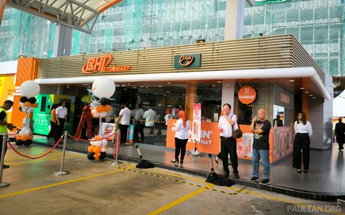 BHPetromart new look and eNak ready-to-eat kiosk launched – coffee and pastries for your pit stop