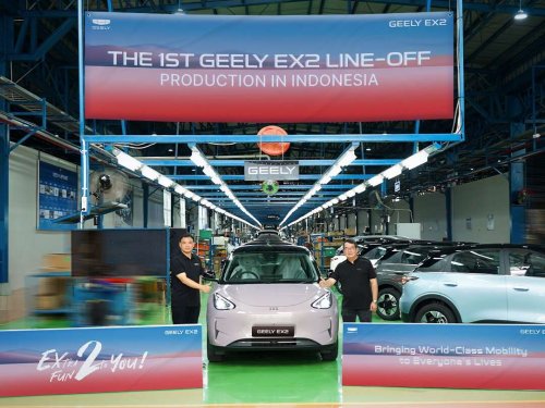 Geely EX2 CKD in Indonesia starts with 46.5% local content, including its battery – to be key ASEAN base