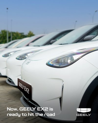 Geely EX2 CKD in Indonesia starts with 46.5% local content, including its battery – to be key ASEAN base