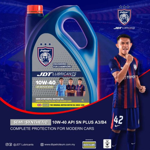 JDT Lubricants Passenger Car Engine Oil launched