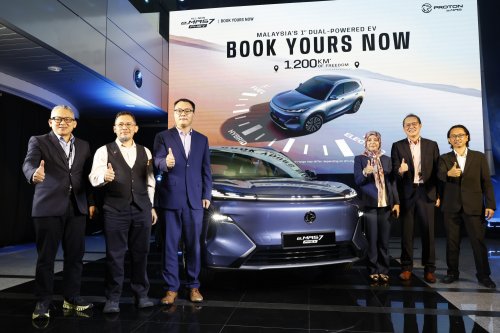 Proton eMas 7 PHEV open for booking – 3 variants, 2 battery choices, up to 996 km WLTP, RM110k-130k est