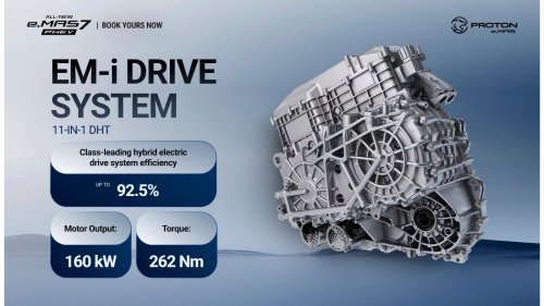 Proton eMas 7 PHEV open for booking – 3 variants, 2 battery choices, up to 996 km WLTP, RM110k-130k est