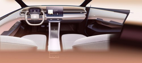 2026 Volkswagen ID. Polo cabin shown – EV hatchback brings back wider use of buttons for key functions