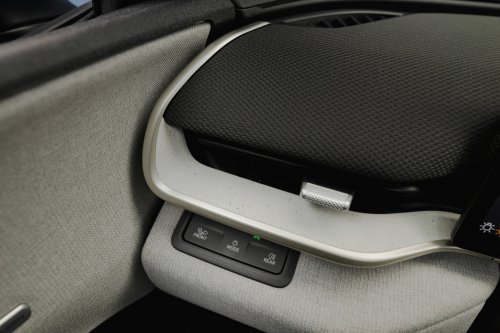 2026 Volkswagen ID. Polo cabin shown – EV hatchback brings back wider use of buttons for key functions