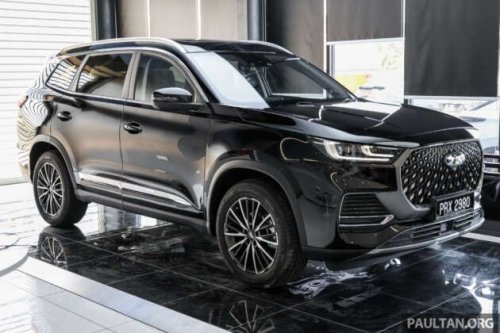 Chery Tiggo 8 1.6T full showroom gallery in Malaysia – non-Pro model is cheapest 7-seat Chery at RM129,800