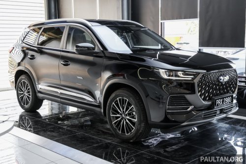 Chery Tiggo 8 1.6T full showroom gallery in Malaysia – non-Pro model is cheapest 7-seat Chery at RM129,800