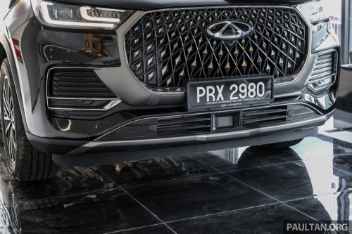 Chery Tiggo 8 1.6T full showroom gallery in Malaysia – non-Pro model is cheapest 7-seat Chery at RM129,800