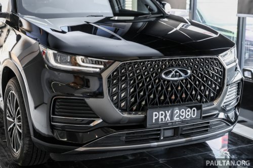 Chery Tiggo 8 1.6T full showroom gallery in Malaysia – non-Pro model is cheapest 7-seat Chery at RM129,800