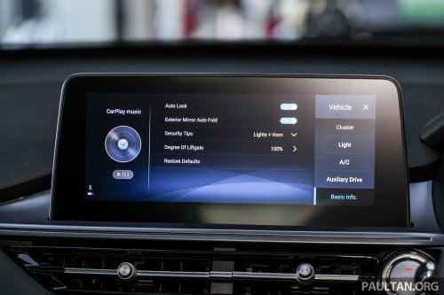 Chery Tiggo 8 1.6T full showroom gallery in Malaysia – non-Pro model is cheapest 7-seat Chery at RM129,800