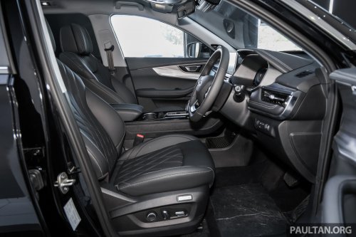 Chery Tiggo 8 1.6T full showroom gallery in Malaysia – non-Pro model is cheapest 7-seat Chery at RM129,800