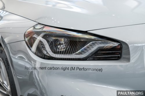 2026 G87 BMW M2 M Performance parts in Malaysia – carbon-fibre exterior parts, titanium silencer; RM132k