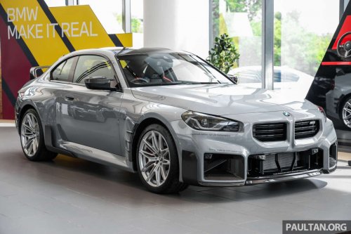 2026 G87 BMW M2 M Performance parts in Malaysia – carbon-fibre exterior parts, titanium silencer; RM132k