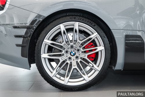 2026 G87 BMW M2 M Performance parts in Malaysia – carbon-fibre exterior parts, titanium silencer; RM132k