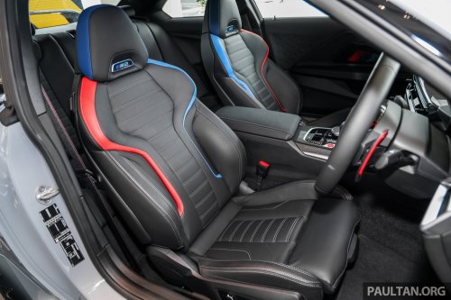 2026 G87 BMW M2 M Performance parts in Malaysia – carbon-fibre exterior parts, titanium silencer; RM132k