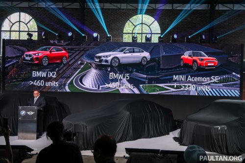 BMW Group Malaysia sold over 10,800 vehicles in 2025 – 20% YoY drop, one in four were EVs, over half CKD
