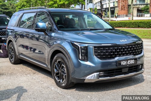 Kia Carnival 2.2D in Malaysia – use of B7 diesel is highly recommended, but B10 will not void warranty