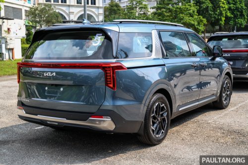Kia Carnival 2.2D in Malaysia – use of B7 diesel is highly recommended, but B10 will not void warranty