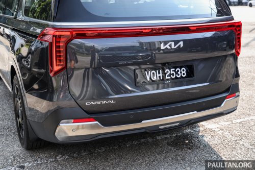 Kia Carnival 2.2D in Malaysia – use of B7 diesel is highly recommended, but B10 will not void warranty