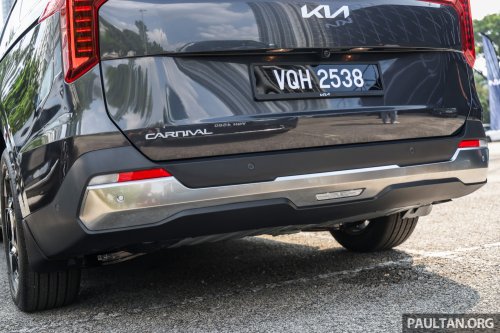 Kia Carnival 2.2D in Malaysia – use of B7 diesel is highly recommended, but B10 will not void warranty