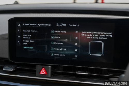 Kia Carnival 2.2D in Malaysia – use of B7 diesel is highly recommended, but B10 will not void warranty