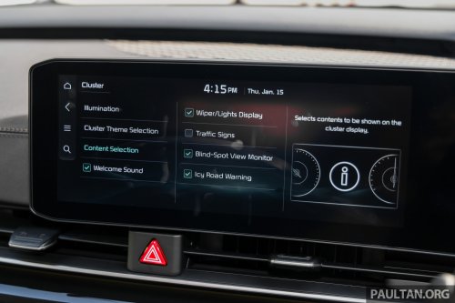 Kia Carnival 2.2D in Malaysia – use of B7 diesel is highly recommended, but B10 will not void warranty