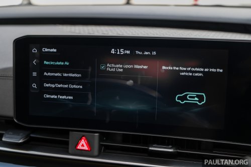 Kia Carnival 2.2D in Malaysia – use of B7 diesel is highly recommended, but B10 will not void warranty