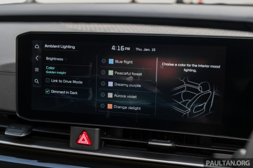 Kia Carnival 2.2D in Malaysia – use of B7 diesel is highly recommended, but B10 will not void warranty