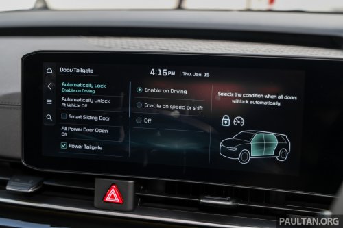 Kia Carnival 2.2D in Malaysia – use of B7 diesel is highly recommended, but B10 will not void warranty