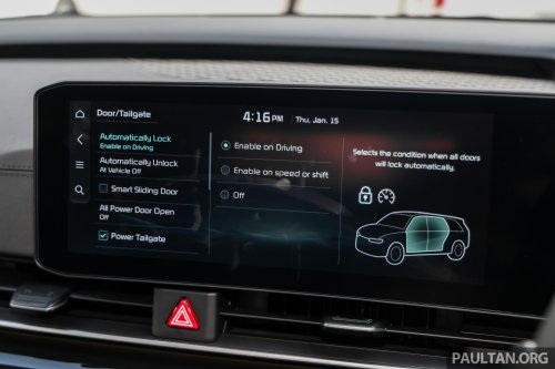 Kia Carnival 2.2D in Malaysia – use of B7 diesel is highly recommended, but B10 will not void warranty