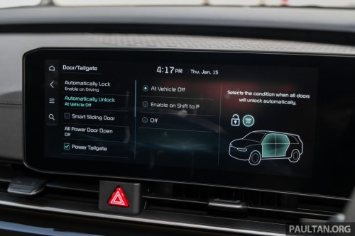 Kia Carnival 2.2D in Malaysia – use of B7 diesel is highly recommended, but B10 will not void warranty