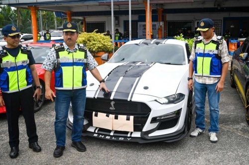 133 vehicles including six luxury cars seized by JPJ