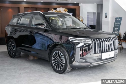 Jaecoo J5 in Malaysia – B-segment SUV now RM110k est, RM8,888 early bird package, launch in March