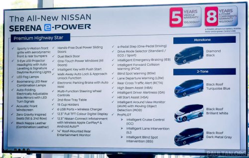 2026 C28 Nissan Serena e-Power Malaysian specs – 1.4L hybrid; ADAS with ProPILOT; seven-seat interior