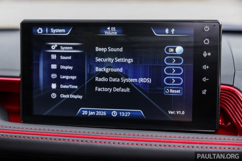 Perodua Traz – 1,901 units sold in January 2026, bang on monthly target; likely limited by production plan