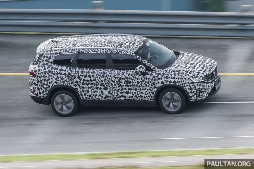 2026 Proton X90 MC spied at test track – new 1.5T i-GT 4-cyl, looks the same as before, launching soon?