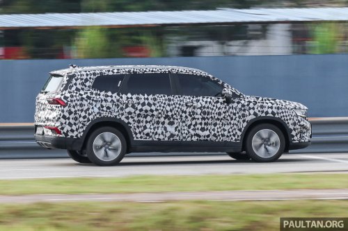 2026 Proton X90 MC spied at test track – new 1.5T i-GT 4-cyl, looks the same as before, launching soon?