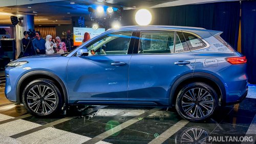 Proton eMas 7 PHEV open for booking – 3 variants, 2 battery choices, up to 996 km WLTP, RM110k-130k est