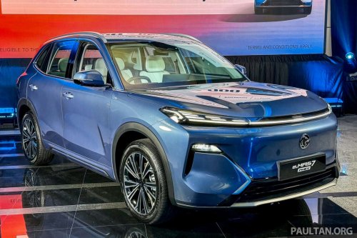 Proton eMas 7 PHEV open for booking – 3 variants, 2 battery choices, up to 996 km WLTP, RM110k-130k est