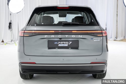 Proton eMas 7 PHEV open for booking – 3 variants, 2 battery choices, up to 996 km WLTP, RM110k-130k est