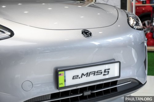 Proton eMas 5 Prime first images – 79 PS, 225 km WLTP range, halogens, steel wheels, no ADAS, RM57k