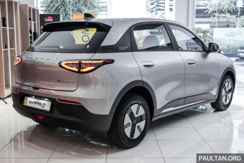 Proton eMas 5 Prime first images – 79 PS, 225 km WLTP range, halogens, steel wheels, no ADAS, RM57k