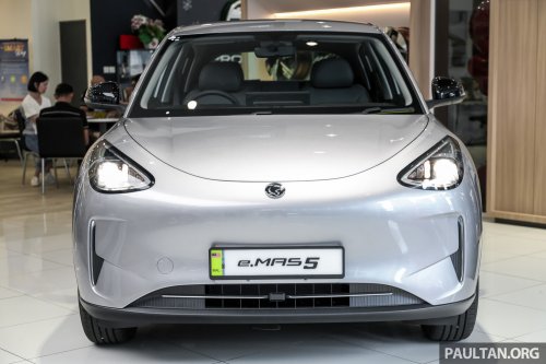 Proton eMas 5 Prime first images – 79 PS, 225 km WLTP range, halogens, steel wheels, no ADAS, RM57k