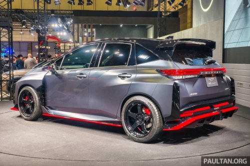 Nissan Aura Nismo RS concept at Tokyo Auto Salon – hot hatch with e-Power system from X-Trail Nismo