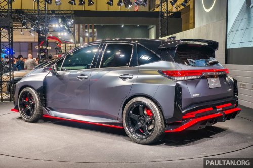 Nissan Aura Nismo RS concept at Tokyo Auto Salon – hot hatch with e-Power system from X-Trail Nismo